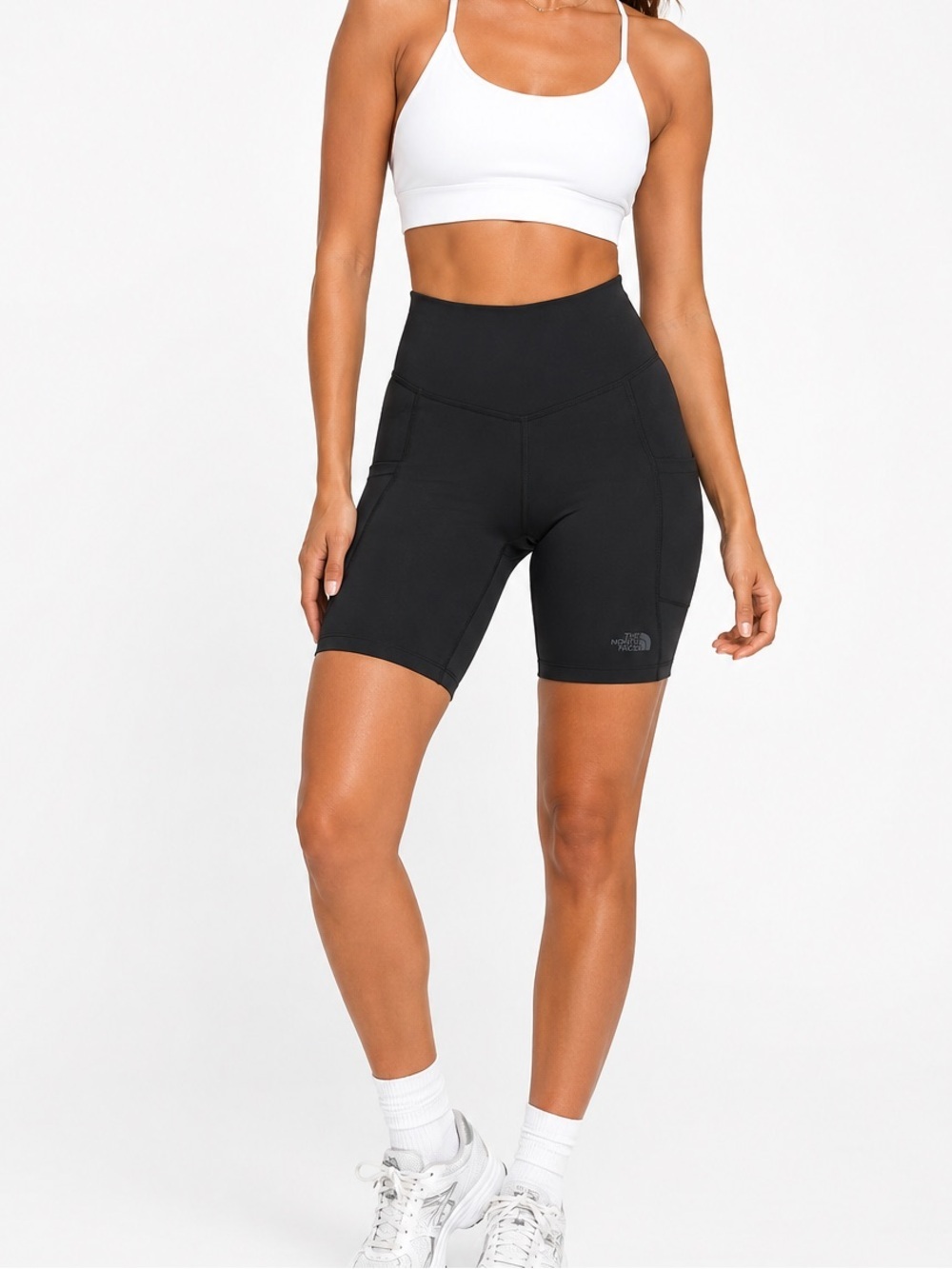 The North Face Motivation High-Rise Pocket Shorts 9” Black XS NWOT